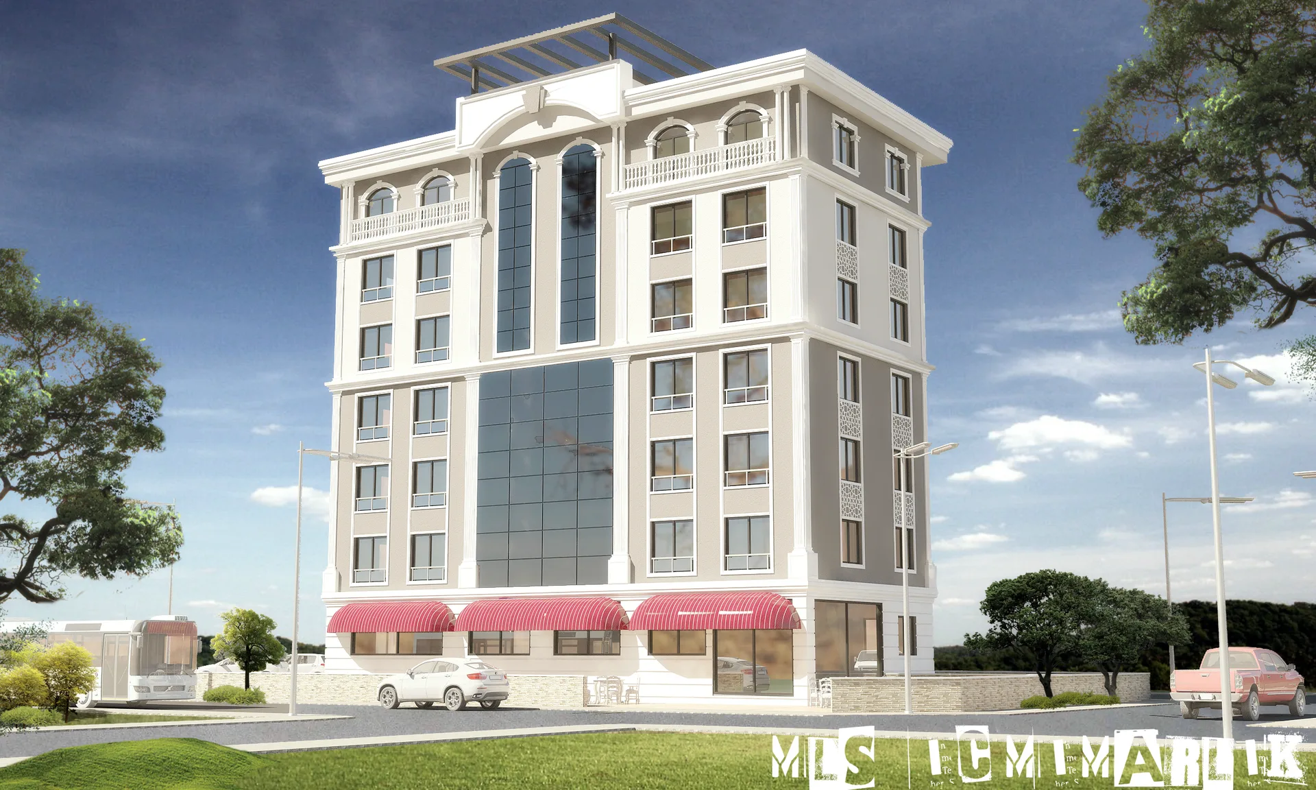 Kayseri Hukuk Ofisi İç Mimari Tasarımı & Uygulaması iç mimari proje görseli