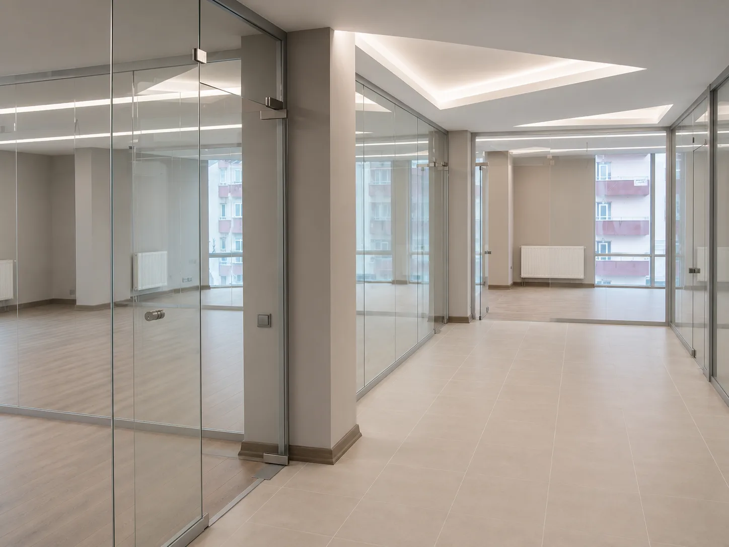 Kayseri Kurumsal Ofis Binası Tasarımı & Uygulaması iç mimari proje görseli