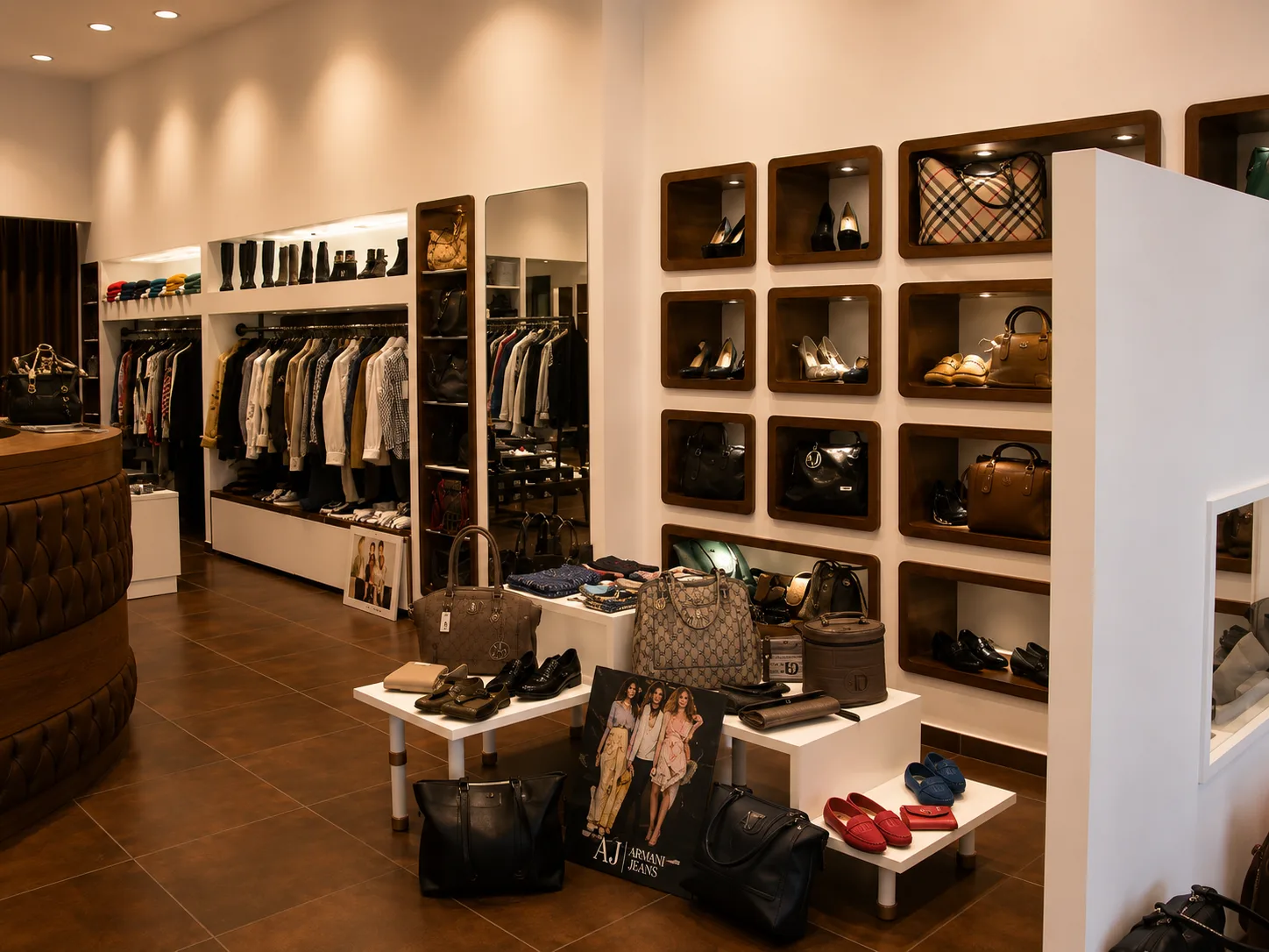 Outlet Mağaza Tasarımı iç mimari proje görseli