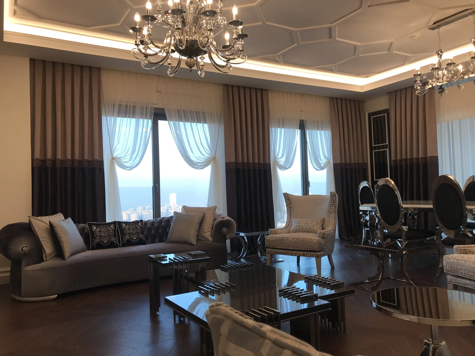 Ankara Residence Daire İç Mimari Tasarımı & Uygulaması iç mimari proje görseli