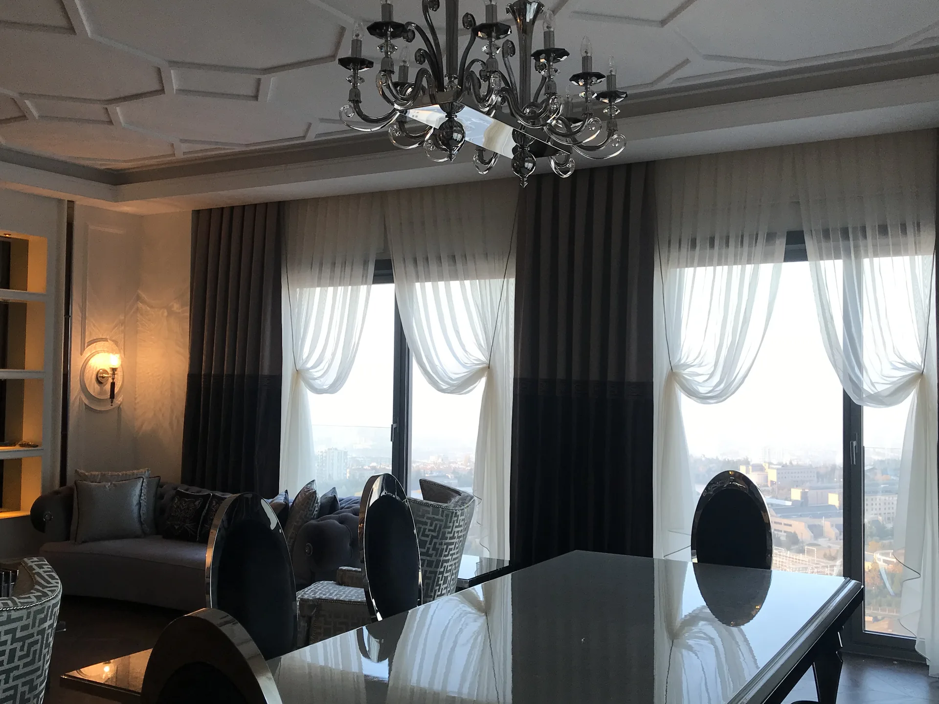 Ankara Residence Daire İç Mimari Tasarımı & Uygulaması iç mimari proje görseli