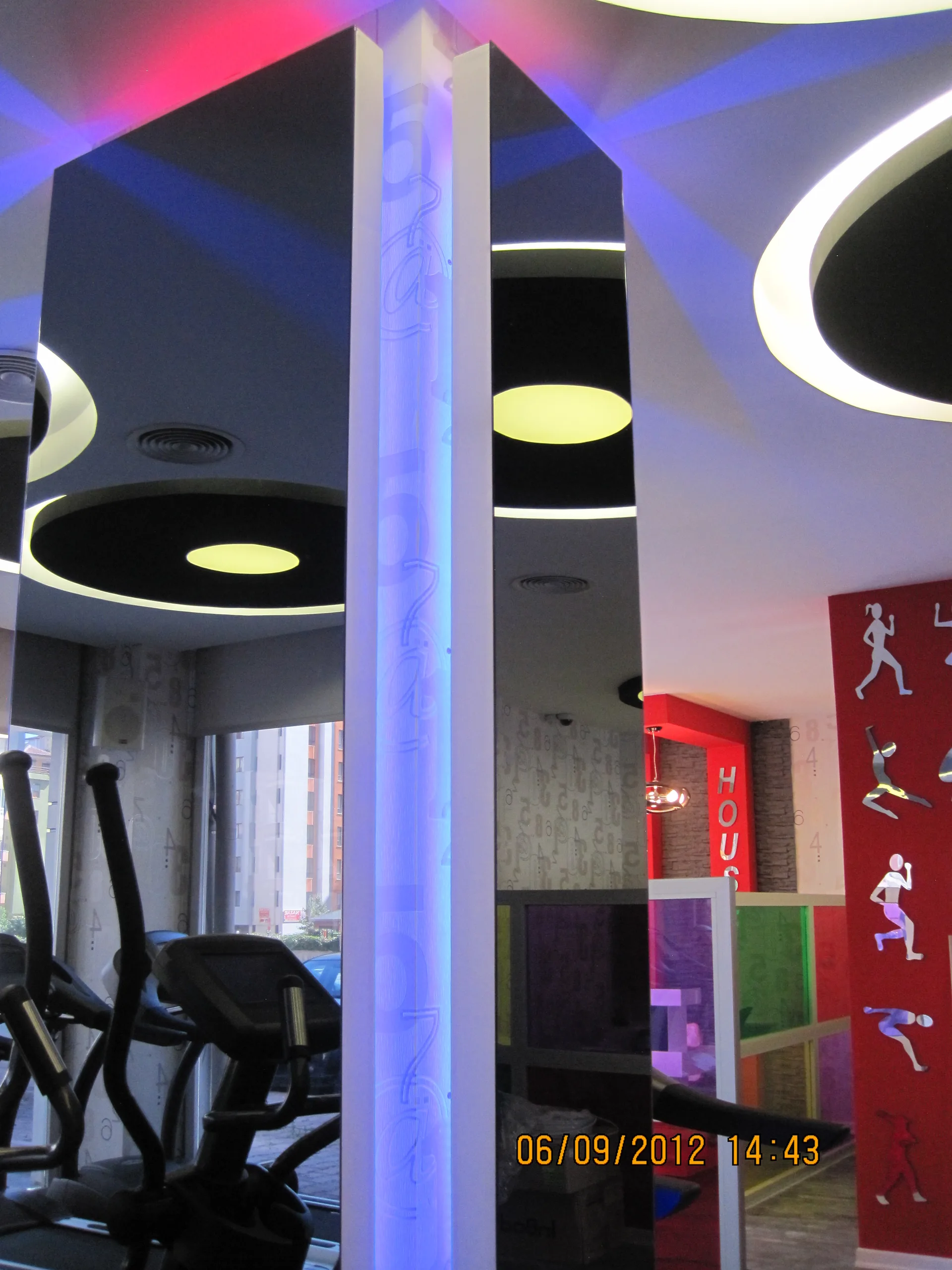 Spor Merkezi İç Mimari Tasarımı proje görseli